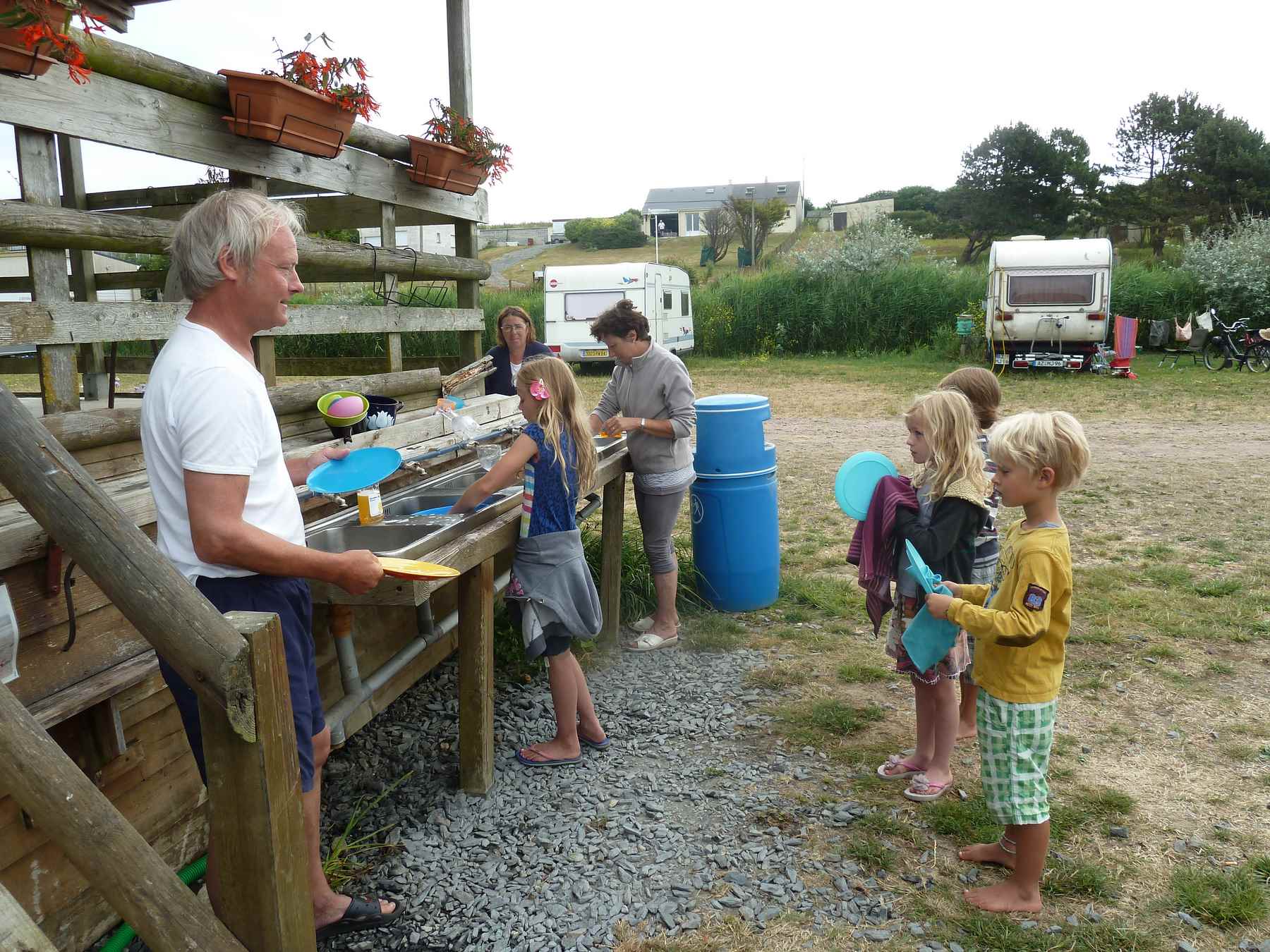 Vacances en Famille à la Mer, Camping Le Pont Du Hable Grandcamp Maisy plage du Debarquement en Normandie