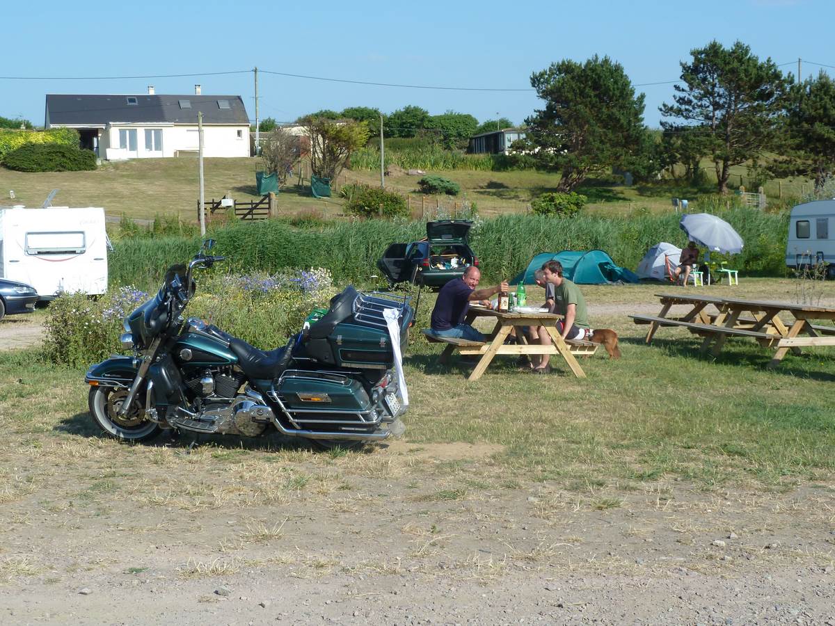Vacances Balade Moto Camping Le Pont Du Hable Normandie Grandcamp Maisy  Min
