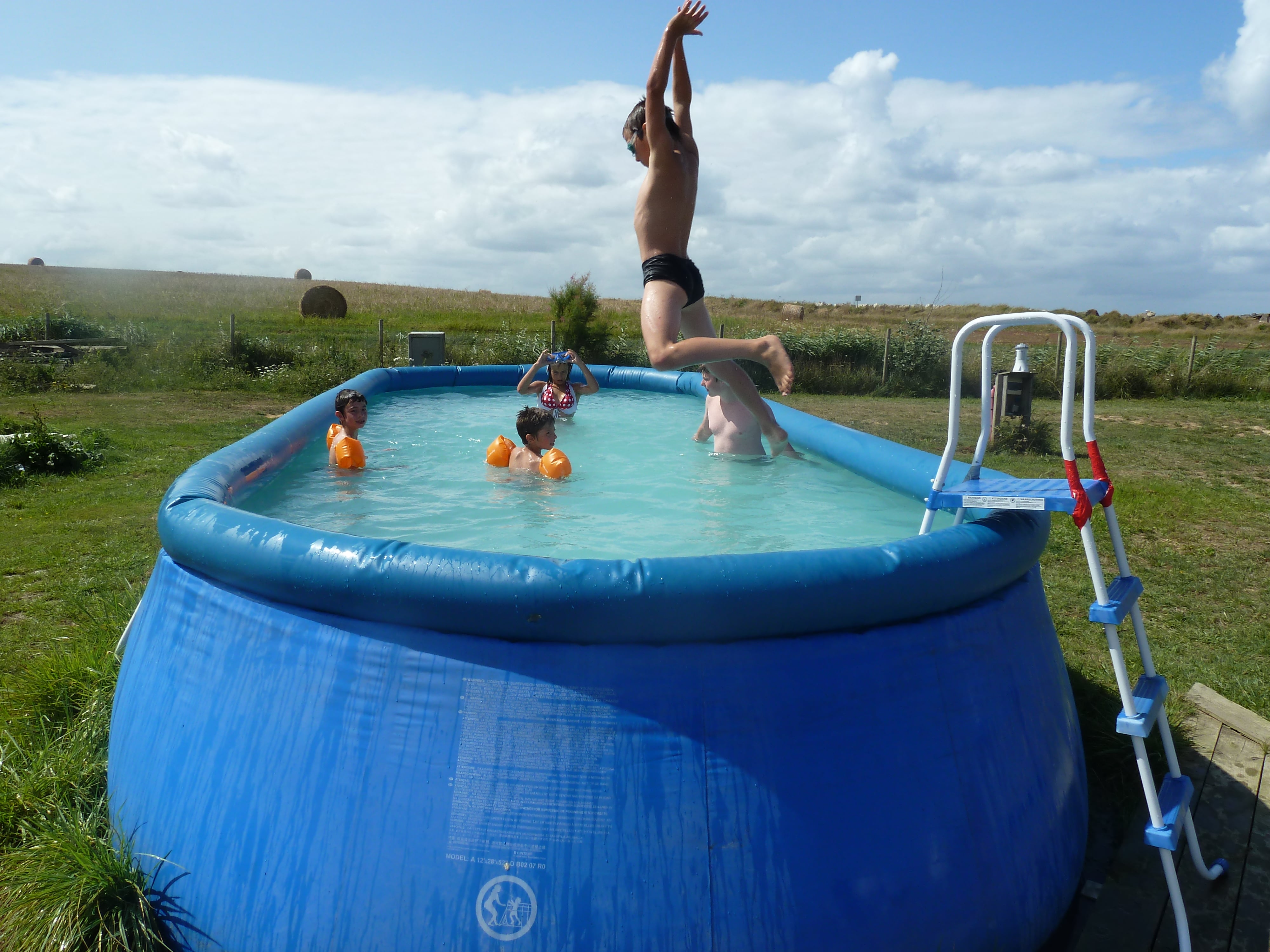 Vacances Piscine Enfants Camping Le Pont Du Hable Normandie Grandcamp Maisy