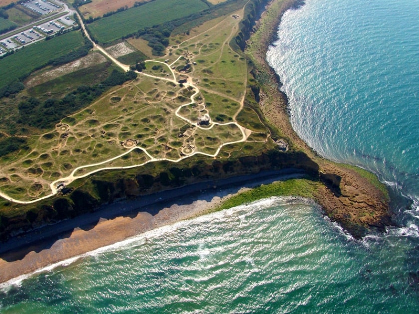 Pointe Du Hoc, Camping Le Pont Du Hable Normandie